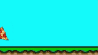 mario throwing pizza