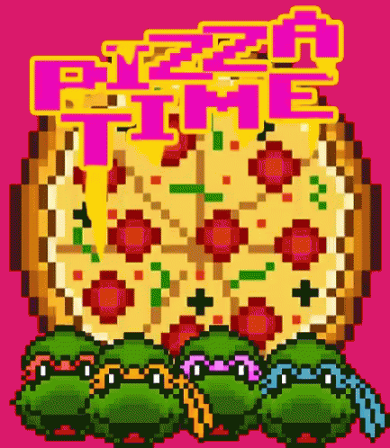 pizza time tmnt